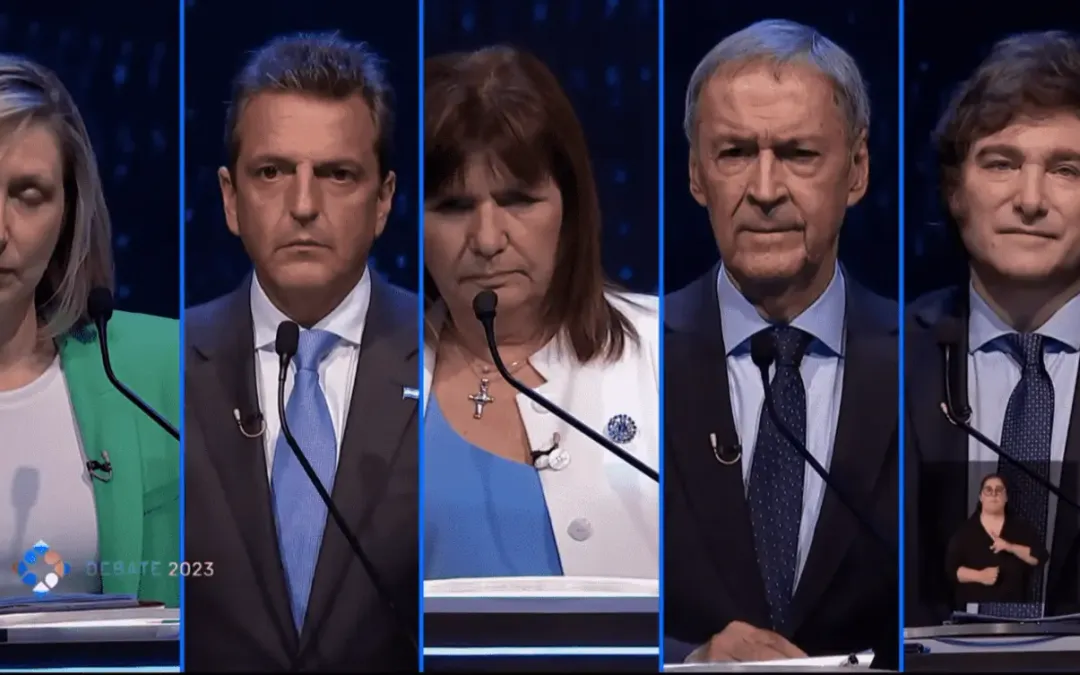 Análisis del Debate Presidencial 2023 en Argentina: Economía, Educación y Derechos Humanos en la Agenda