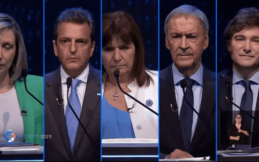 Análisis del Debate Presidencial 2023 en Argentina: Economía, Educación y Derechos Humanos en la Agenda
