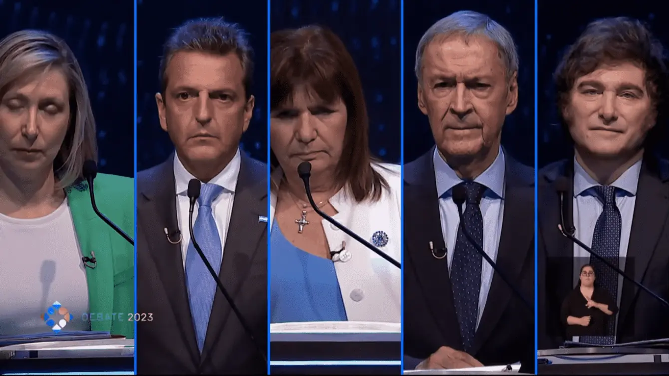 Debate presidencial Argentina 2023